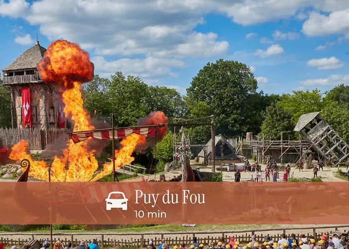 Le Logis De La Forge Grand De 8 Personnes A 10 Min Du Puy Dufou * Mortagne-sur-Sevre